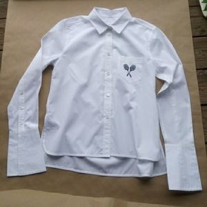 Equipment Huntley Tennis Racket Shirt White Small